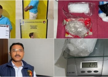 Ditnarkoba Polda Riau Kembali Berhasil Tangkap Jaringan Narkoba Bersama KPLP yang Dikendalikan dari Lapas