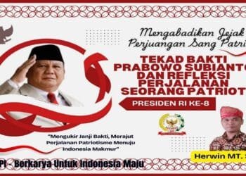Refleksi Positif Herwin MT. Sagala: Mengabadikan Jejak Perjuangan Sang Patriot - Prabowo Subianto.