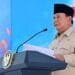 Presiden Prabowo Subianto menyampaikan sambutannya pada peluncuran kelembagaan 80081 Koperasi DesaKelurahan Merah Putih KDMPKKMP dalam sebuah acara yang digelar di Koperasi Desa Merah Putih Bentangan Desa Bentangan Kecamatan Wonosari Kabupaten Klaten pada Senin 21 Juli 2025 Foto BPMI SetpresRusman