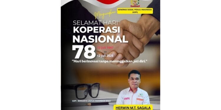 Ucapan Selamat Hari Koperasi Nasional dari Ketua GSPI Riau Herwin MT Sagala   Utusan Bangsa