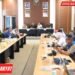 Suasana rapat awal Entry Meeting BPK yang dihadiri Komandan Korem 044Garuda Dempo Brigjen TNI Adri Koesdyanto beserta jajaran di Palembang Kamis 2882025