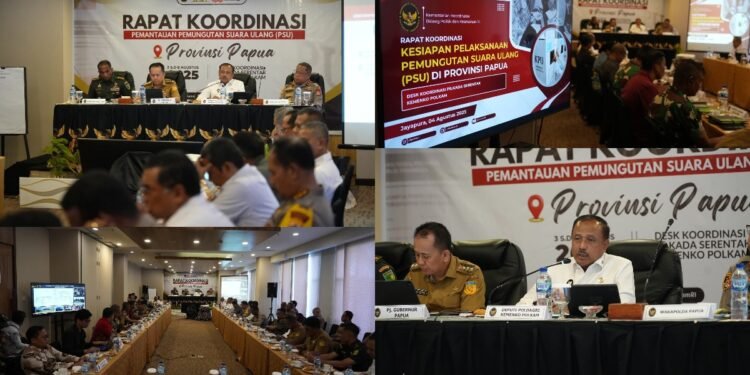 Kemenko Polkam Harap PSU Papua Berjalan Tuntas