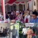 Kolase foto kegiatan Musabaqah Tilawatil Quran MTQ ke 47 Tingkat Kecamatan Cileungsi yang menampilkan suasana acara para pejabat yang hadir serta peserta pawai Taaruf