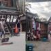 Mengenal Sejarah dan Makna Sigale-Gale Warisan Budaya Batak yang Unik - Utusan Bangsa Kiri Patung Sigale Gale berdiri di depan Rumah Bolon rumah adat suku Batak Kanan Pintu masuk menuju area pertunjukan Sigale Gale di Tomok yang juga merupakan area pasar wisata