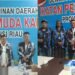 Kolase foto bersama Ketua   Kasten Harianja tengah Sekjen   Kasrul kiri dan Bendahara   Yunan Liem kanan dari DPD IPK Riau bersama Foto perwakilan pengurus DPD II IPK Dumai