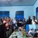 Suasana rapat persiapan pembentukan struktur Pengurus Anak Cabang PAC Ikatan Pemuda Karya IPK Kecamatan Dumai Timur yang digelar di kediaman Arfit Gusnanda Jumat 592025 malam