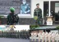Suasana Upacara bendera bulanan di Lapangan Markas Korem 044Gapo Palembang yang dipimpin oleh Kasrem 044Gapo Kolonel Inf Andi Gus Wulandri Rabu 1792025