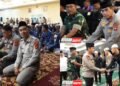 Polda Sumsel Gelar Doa Bersama dan Peringati Maulid Nabi Muhammad - Utusan Bangsa Kapolda Sumsel Irjen Pol Andi Rian R Djajadi kanan atas bersama jajaran TNI Polri dan tokoh masyarakat saat mengikuti kegiatan doa bersama dan peringatan Maulid Nabi Muhammad SAW 1447 H di Mapolda Sumsel Rabu 1092025