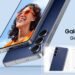 S25FE 1 - Utusan Bangsa Unit Samsung Galaxy S25 FE berwarna Navy dalam sudut tampak depan dan belakang Pada tampak depan terlihat layar Dynamic AMOLED 2X dengan bezel tipis sementara tampak belakang menonjolkan tiga kamera 50 MP utama 12 MP ultrawide 8 MP telefoto yang disusun vertikal dengan modul cincin logam dilengkapi rangka aluminum yang kokoh serta lapisan Gorilla Glass Victus+ untuk ketahanan optimal