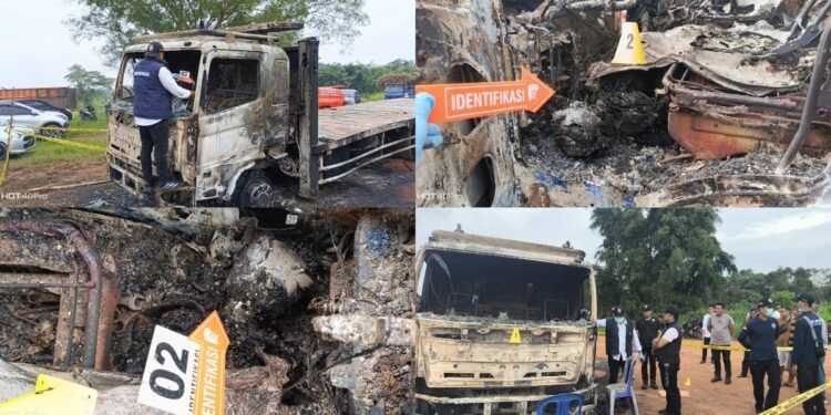 Polda-Sumsel-Turunkan-Tim-Forensik-dan-Jatanras-Usut-Truk-Terbakar-di-Ogan-Ilirjpg - Utusan Bangsa