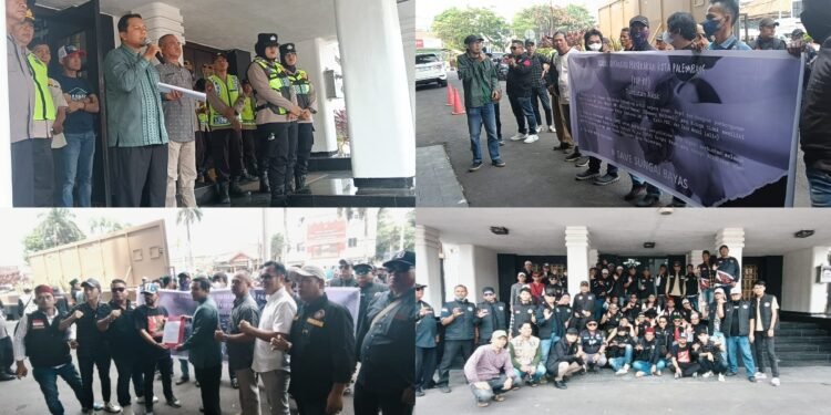 KOPKP-Datangi-Kantor-Walikota-Palembang-Pertanyakan-Izin-Bangunan-Simpang-Rajawalijpg - Utusan Bangsa